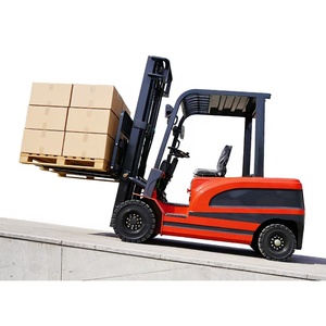 Portable <b>Electric</b> Forklift 2.5-4 Ton Lithium-Ion 60V/70AH Battery 4WD Truck 3m-6m Lift Height <b>Electric</b> Side Shifter - Product Image 3