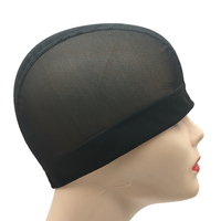 Promotion : Bonnet de perruque à dôme en maille élastique pour tissage, outil d'extension capillaire, bonnet de perruque extensible à dôme élastique