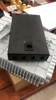 Panel de Conexión de Fibra Óptica de 19 Pulgadas para Montaje en Rack, ODF de 8 Puertos, Tipo Clamshell, Terminal de Red Óptica, Conectores FC/SC/ST/LC, Negro/Gris