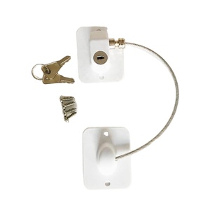 Verrou de sécurité pour enfant en acier moderne pour réfrigérateur, tiroir, armoire, salle de bain et cuisine, verrou de sécurité pour bébé - Product Image 3
