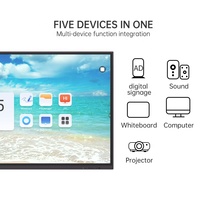 Tableau blanc interactif intelligent GAOKEview GK-880T 55-110 pouces, 20/40 points tactiles, 4K, garantie 1 an pour l'enseignement en classe