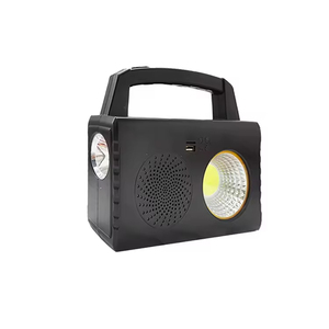 Panel Solar de 3 Vatios, Radio FM, Cargador de Teléfono Móvil, Sistema de Iluminación Solar Multifuncional para Interiores y Jardines - Product Image 4