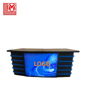 ML ----   Mesa de Transmisión de <span class=keywords><strong>Radio</strong></span> y Televisión, Mesa de Transmisión <span class=keywords><strong>en</strong></span> <span class=keywords><strong>Vivo</strong></span> para Presentadores de <span class=keywords><strong>Radio</strong></span>, Mesa de Entrevistas para Estudio de Televisión - Product Image 3