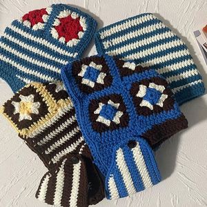 Pasamontañas de Motocicleta Personalizado para Esquí, Tejido a Mano con Aguja Gruesa, de Invierno, de Punto, Transpirable e Impermeable, para Deportes y Uso Diario - Product Image 5