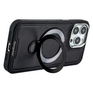 <span class=keywords><strong>Singstar</strong></span> usine béquille ronde Fundas Para étui celulaire pour iphone 11-16 pro max cuir encastré deux en un étuis de téléphone portable - Product Image 5