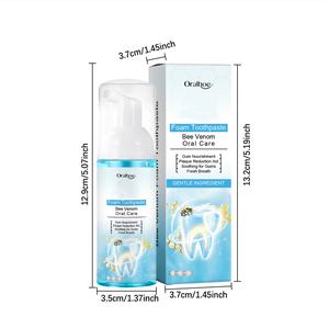 ยาสีฟันมูสแบบพกพา ขนาด 50 มล. สำหรับผู้ใหญ่ <span class=keywords><strong>ราคา</strong></span>ส่งถูก ทำความสะอาดช่องปาก ดูแลสุขภาพฟัน - Product Image 5