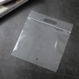 Sacs d'expédition personnalisés noirs, roses, transparents, à fermeture éclair, pour vêtements, chaussures, sous-vêtements, chaussettes, fourrures, en polyéthylène - Product Image 4