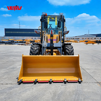 Loader Roda Artikulasi Mini Berkualitas Tinggi Harga Terjangkau 0.8-3T Desain Kustom untuk Lanskap Taman