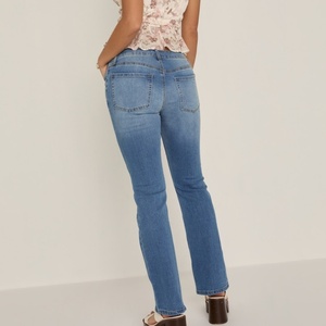 Pantalon en jean stretch taille haute pour femme, coupe slim, qualité supérieure, style vintage, vente en gros OEM - Product Image 3