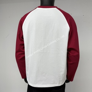 MT1163 T-shirt Personalizzata <span class=keywords><strong>in</strong></span> 100% Cotone 280 Gsm Pesante con Stampa a Maniche Lunghe con Logo Serigrafato Grafica Unisex - Product Image 4