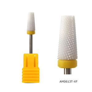 HYTOOS Bianco di Ceramica Tepered <span class=keywords><strong>Nail</strong></span> Drill Bits 3/32 "di Ceramica Rotary Burr Manicure Punte <span class=keywords><strong>Nail</strong></span> Drill Accessori Fresa Strumento - Product Image 6