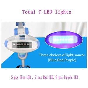 40W Multi-Purpose <b>Teeth</b> <b>Whitening</b> LED Light Machine Lamps 3 Color Dental Instruments Packaged in Box <b>Teeth</b> <b>Whitening</b> Accessories - Product Image 2