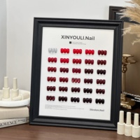 Vernis Gel de Noël 2026 Ancora Rouge Pailleté Effet Œil de Chat – Lot de 30 Couleurs – Vente en Gros Usine – Collection de Couleurs Gel Rouges pour Salons