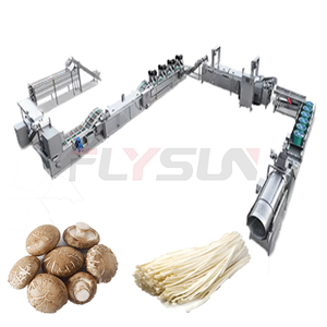 สายการผลิตการทอดเห็ดด้วยความร้อนสูงด้วยสแตนเลส อุปกรณ์ทอดเห็ดชิตาเกะและเห็ดหูหนู - Product Image 1