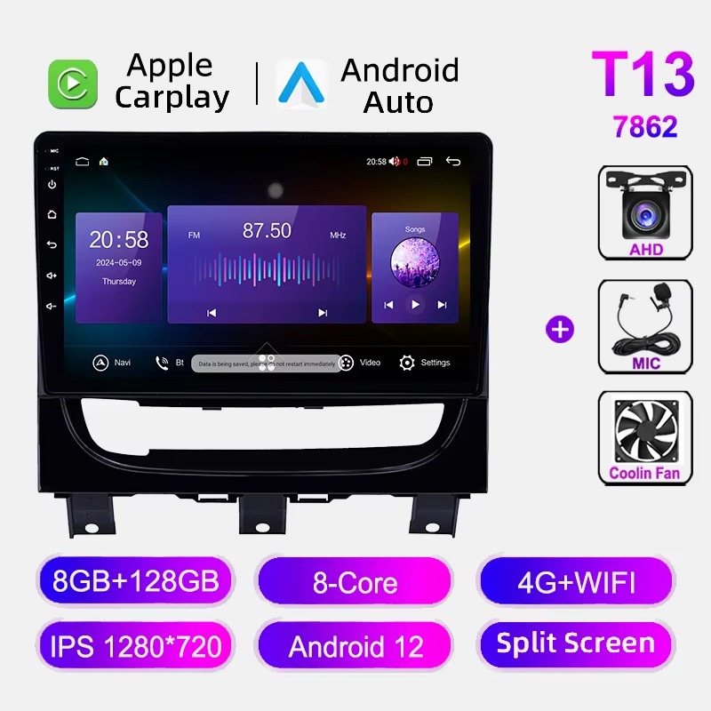 T13 8+128GB 4G +AHD CAM