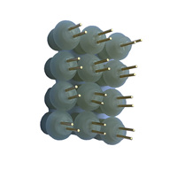 Composant principal déclenche séquentiellement le système d'extinction d'incendie par airbag via une électrode moulée par injection, prise de télécommande, étincelle CE
