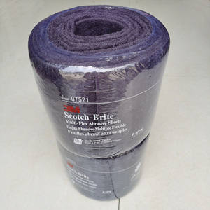 Vải chà rửa công nghiệp màu tím <span class=keywords><strong>Scotch</strong></span>-<span class=keywords><strong>Brite</strong></span> 3m 07521, cuộn nylon - Product Image 4