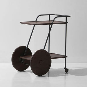 Furnitur Hotel Baja Tahan Karat Minuman Anggur Melayani Troli Hotel Layanan Restoran Troli Hotel - Product Image 4