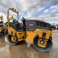 Rouleau compresseur à double tambour puissant STR50C-8K 4,5T avec moteur diesel de 36 kW pour l'entretien et les travaux de construction à petite échelle