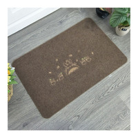 Tapis de porte et de chaussures personnalisé, 1 pièce, avec Logo brodé, pour ouverture de la poussière, nettoyage, semelle, tapis de bienvenue