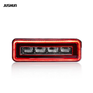 Jushun Led Reverse <b>Lights</b> For Land Rover Defender 12V Red Black Version High Brightness <b>Plug</b> And Play - Product Image 5