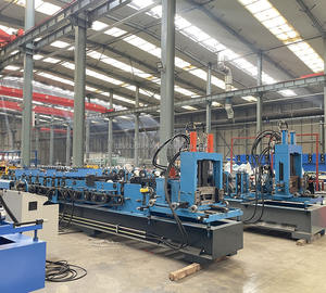 Máquina Formadora de Rollos de Correas <span class=keywords><strong>C</strong></span>/<span class=keywords><strong>Z</strong></span> para Materiales de Construcción con Motor de Rodamiento de Engranajes - Cambio de Tamaño para Uso en Techos - Product Image 3