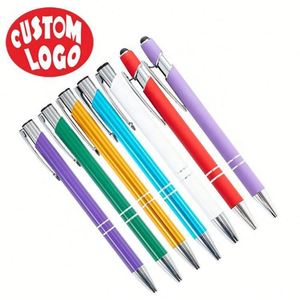 Stylos promotionnels personnalisés, ensemble de stylos à bille avec perles - Product Image 1