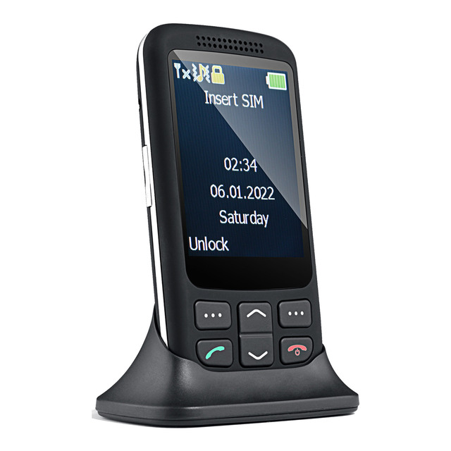 D80-2G China Manufacturer Fashion Senior Phone 2.8inch Screen Slide Mobile Phone Feature Phone