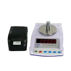 SAKURA BN-V8DL 1200g/0.01g analitis lab keseimbangan tampilan kristal cair dengan printer