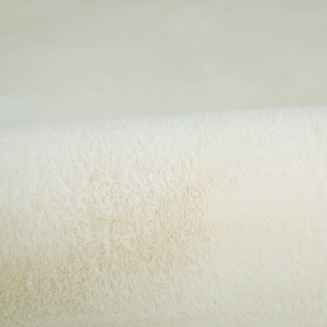 <span class=keywords><strong>Tapis</strong></span> moderne en fausse fourrure de lapin, accessoire doux et confortable, <span class=keywords><strong>rond</strong></span>, fait Machine, pour le salon - Product Image 2