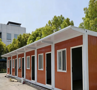 Maison conteneur mobile portable en matériau durable, logistique verte, mini-maison modulaire pliable préfabriquée pour une construction rapide