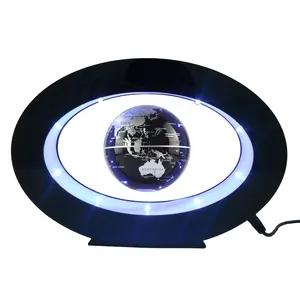 2023 Factory Wholesale Magnetic Float Globe Tables Light Lamp Keeping Rotate as Desk Decoration