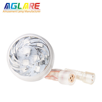 Module de lumière rgb led, cartable transparent, résistant à l'eau ip65, 45MM, 24v, modèle caméléon, projection de pixels