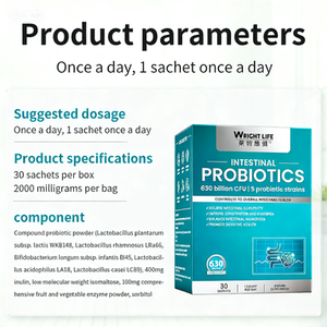Suplemento de Probióticos em Pó Personalizado OEM ODM com Marca Privada para Saúde Intestinal e Digestiva - Product Image 3