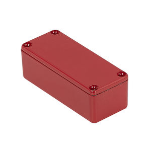 علبة دواسة صغيرة من الألومنيوم 1590A مقاس 92.5*38.5*31 مم، علبة معدنية لدواسة الجيتار، صندوق صوت DIY يدعم التخصيص - Product Image 4