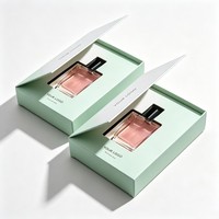 Boîtes rigides personnalisées en gros pour flacons de parfum, emballages pour flacons de parfum et d'essences, boîtes en forme de livre
