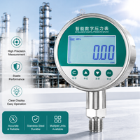 MC Battery-powered Multi-unit Digital Pressure Gauge with Buttons 65/80/100mm OEM/ODM