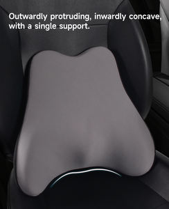 Coussin de soutien lombaire ergonomique en mousse à mémoire de forme <span class=keywords><strong>pour</strong></span> voiture, soulage la douleur sciatique, <span class=keywords><strong>pour</strong></span> chaise de bureau et siège de voiture, amovible - Product Image 6