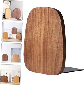 Fermalibri in Legno di Noce e Faggio con Logo Personalizzato Inciso, Forma Irregolare <span class=keywords><strong>Verticale</strong></span>, Design Moderno e Lussuoso per il Ritorno a Scuola - Product Image 4