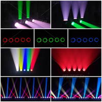 Barre de lumière LED Spider 5 têtes avec zoom, faisceau et wash, 5x120W RGBL, effet Tornado, avec anneau de pixels, pour scène