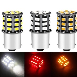 Ampoules LED clignotantes pour voiture 1156 BA15S 1157 BAY15D P21/5W, feux de signalisation, 2835 33SMD, feux de recul automatiques, feux de freinage, feux arrière 12V - Product Image 1