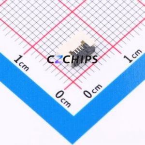 CAX-AFC30-04XCB-H1.5 FFC/FPC Connector SMD,P=0.5mm,Horizontal Mount Connector Flip Cover Type Bottom Contact 4P 0.5mm - Product Image 1