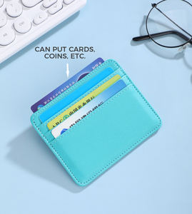 Portefeuilles fins et minimalistes pour hommes, portefeuille de poche avant, <span class=keywords><strong>porte</strong></span>-cartes de crédit, logo personnalisé, mini portefeuille fin pour <span class=keywords><strong>homme</strong></span>, <span class=keywords><strong>porte</strong></span>-<span class=keywords><strong>carte</strong></span> d'identité - Product Image 3