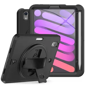 Zware Robuuste Impact Tablet Case Voor Ipad Mini 6 Cover Met Standaard