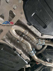 BMW G80 G82 G83 M3 M4 S58 tek orta boru için Brace ile tek orta boru - Product Image 5