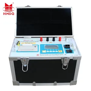 HM5002 10A transformador DC resistência tester / ttr tester e 3 fase transformador enrolamento resistência tester