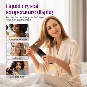 Nouvelle Brosse Lissante Chauffante Sans Fil Tendance, Portable, Mini, Anti-Statique, Chauffage Rapide, Pour la Maison et les Voyages - Product Image 2