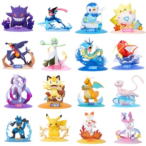 Nouvelles figurines Pokem-on Pika Mewtwo <span class=keywords><strong>Mew</strong></span> Figurine Gardevoir Sylveon Haunter Anime Model Pocket Monster Jouet Cadeau d'anniversaire - Product Image 1