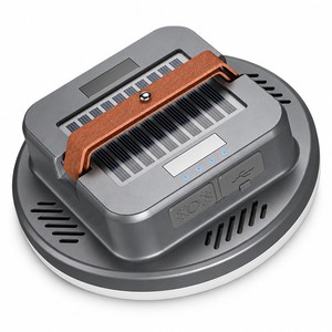Linterna LED SMD portátil para acampar, 80 perlas LED, resistente a desgarros, IP55, resistente al agua, 850 lúmenes, atenuación gradual, recargable - Product Image 4