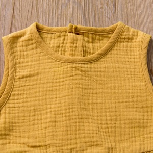 ชุดหมีแขนกุดสำหรับเด็กทารก1-2-3-4-5-6T 80-90-100-110-120-130 H1213 - Product Image 3